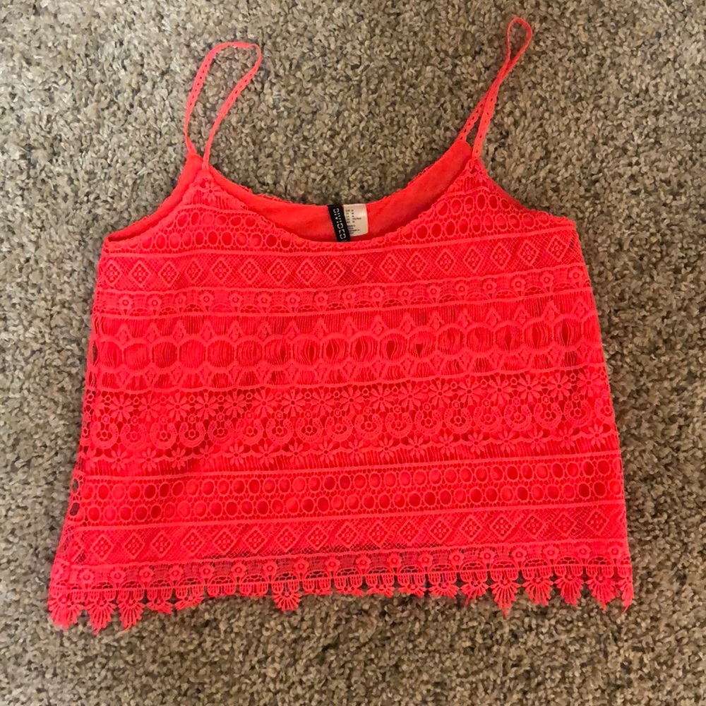 H&M Bright Pink Tank Top